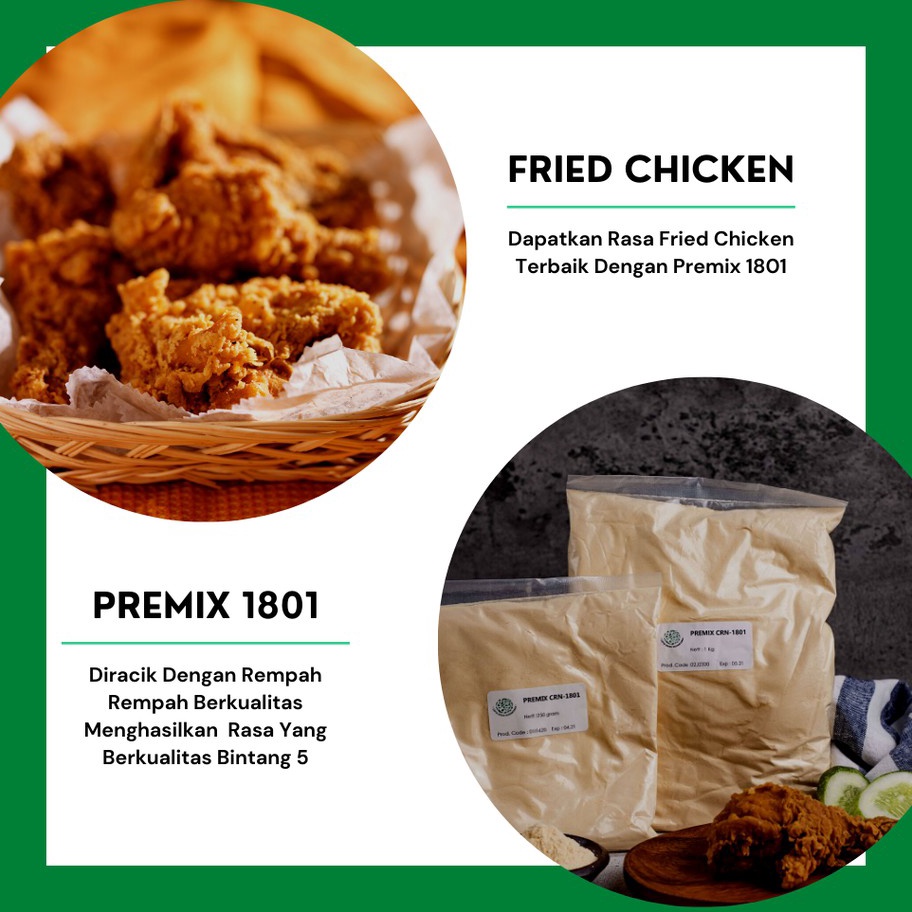 

Model Baru Bumbu biang / Premix 1801 / Tepung Super / Kemasan 1 Kg / Rp 55.000 / Rasa Mantaaap Kirim Sekarang