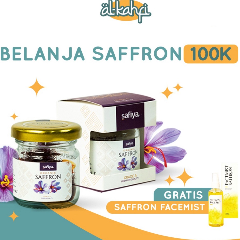 

[KODE TZARP] Saffron | Safron 2 gr - 0,25 gr Super Negin Grade A Premium