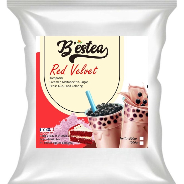 

Diskon Bubuk Minuman Rasa Red Velvet Reguler 500 gram Powder Drink Model Terkini