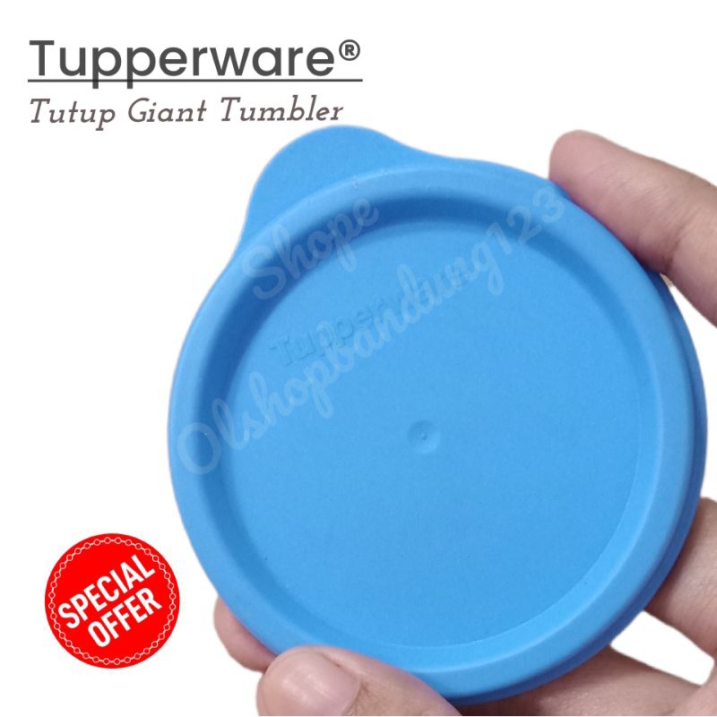 Tupperware Tutup Seal Snack Cup/Giant Tumbler 8cm