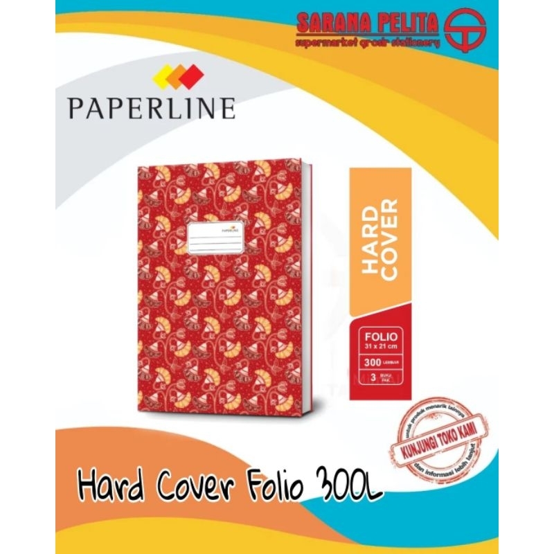 BUKU FOLIO PAPERLINE 300 LEMBAR