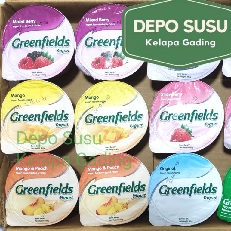 

Past! Murah Yogurt Greenfields 125ml Strawberry Blueberry Manggo Greenfield 125 ml elle vire yummy biokul Sunshine