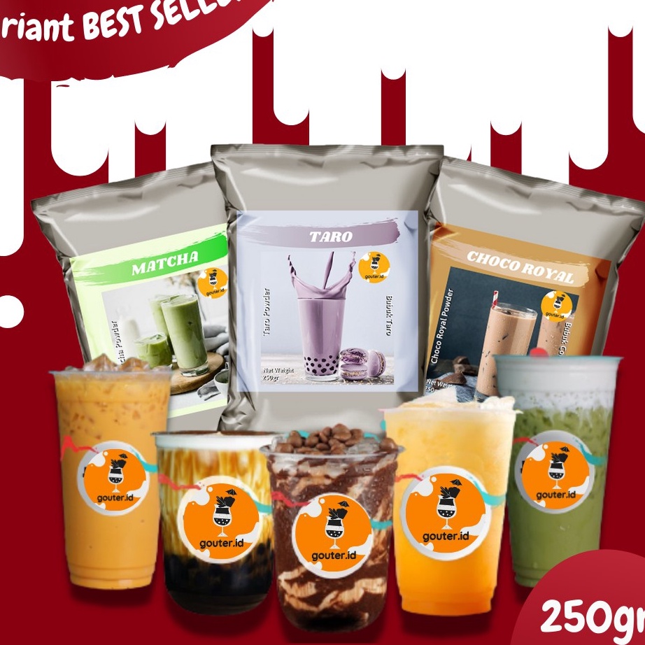 

Grosir BUBUK MINUMAN RASA 250GR MINUMAN INSTAN / SERBUK MINUMAN ANEKA RASA / BUBUK MINUMAN KEKINIAN INSTAN ➻➶✱✼