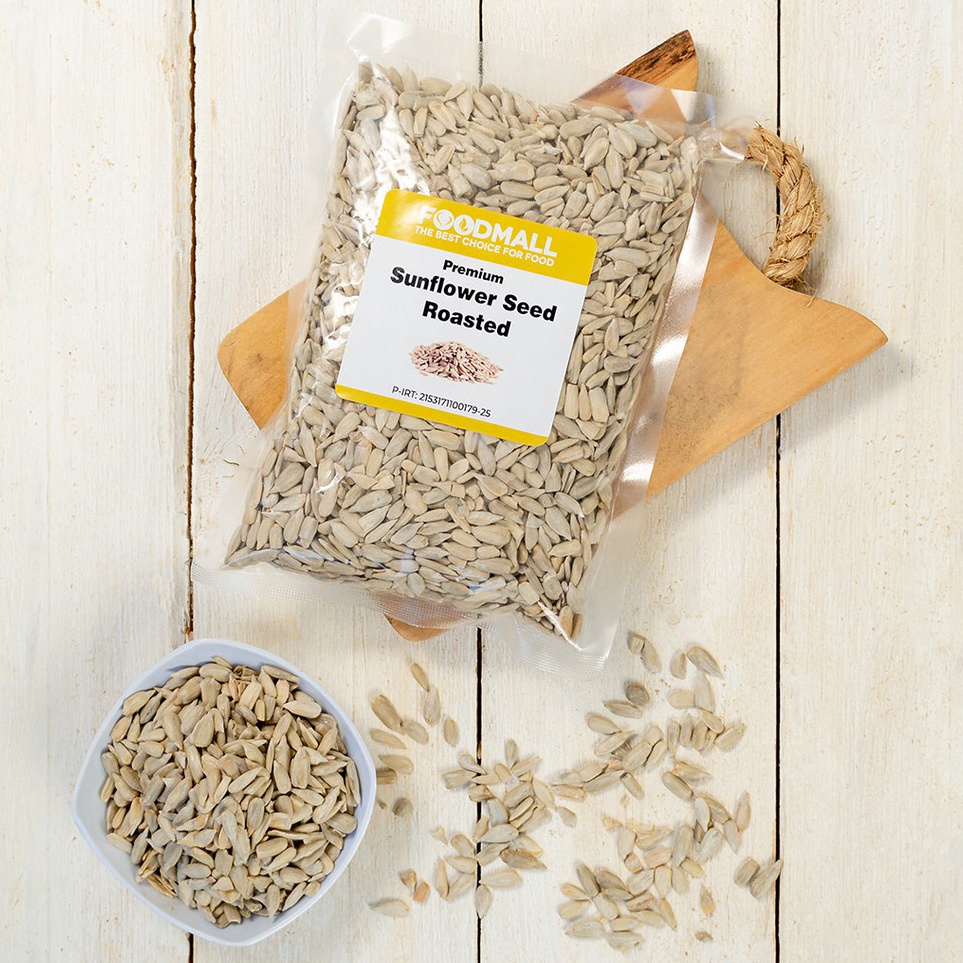 

Ready Sunflower Seed ROASTED 250 gram / Kuaci Bunga Matahari Panggang 250 Gram Terbatas