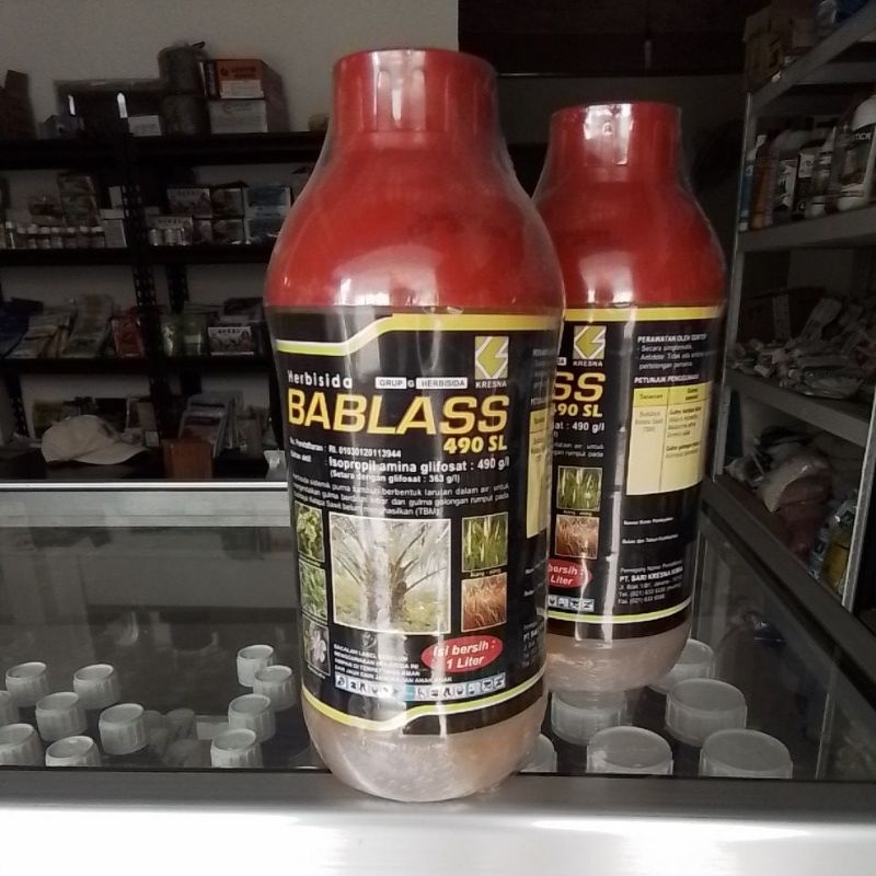 HERBISIDA SISTEMIK BABLASS 490 SL 1 Liter - OBAT RUMPUT LIAR BABLASS
