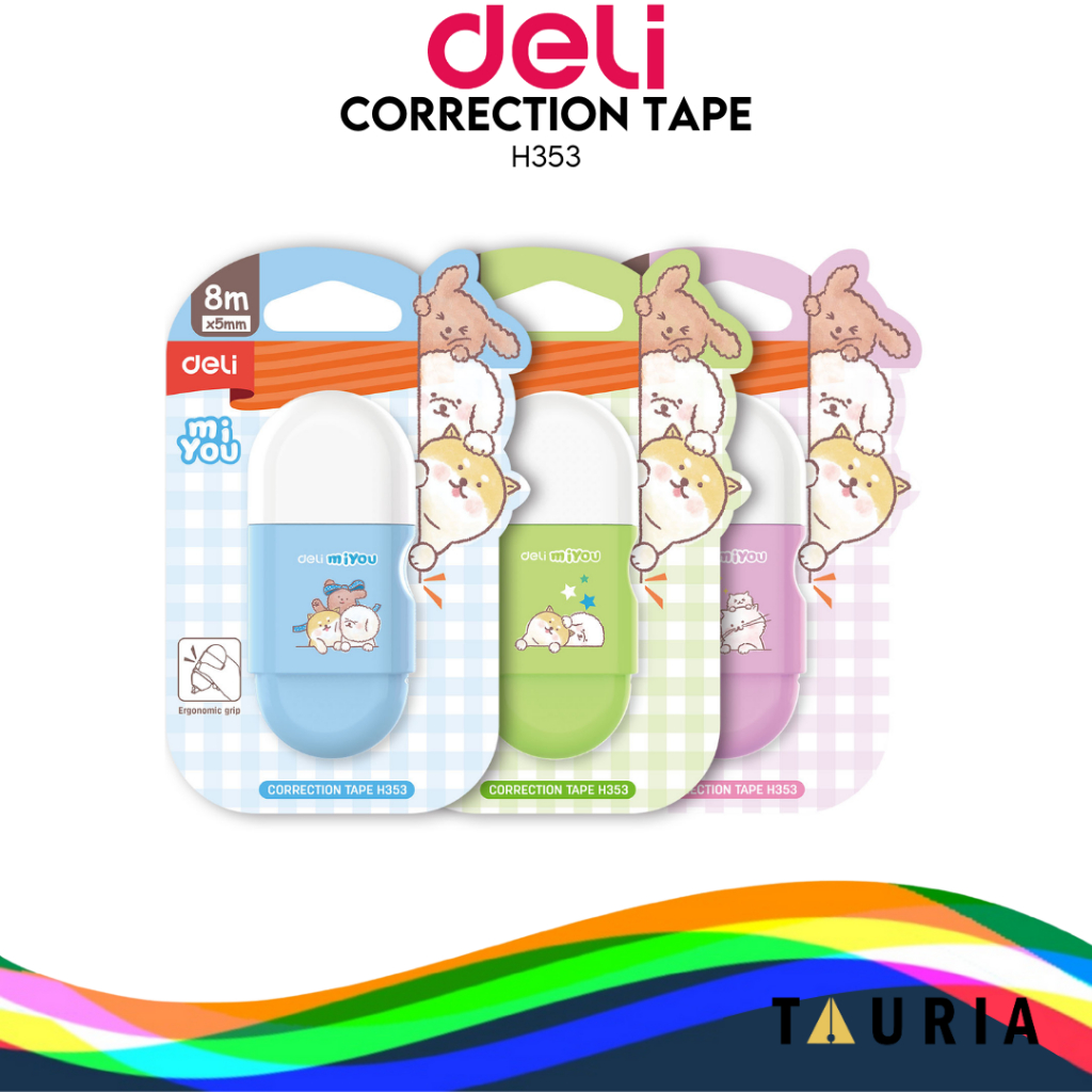 

CP TAPE / TIP EX / CORRECTION DELI H353