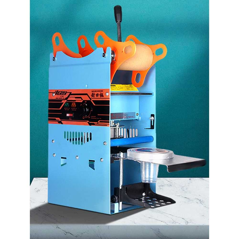 Mesin Cup Sealer / Cup Sealer Mesin Press Gelas Untuk Semua Ukuran Gelas