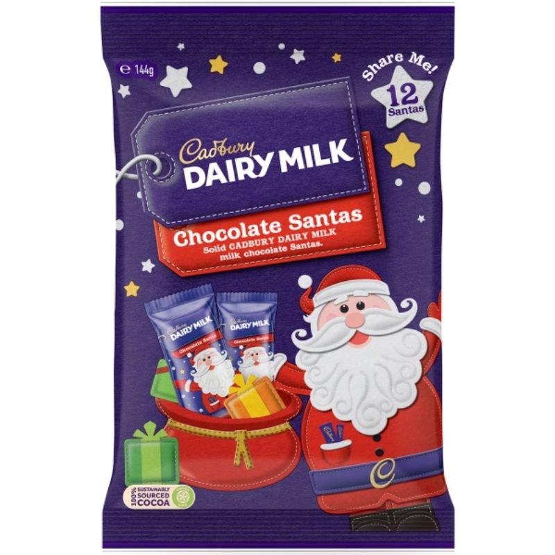 

Cadbury Dairy Milk Chocolate Pack 12 Christmas Edition