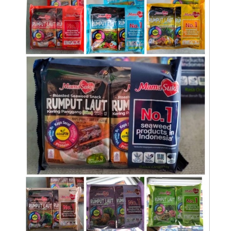 

✰Model Terkini➙ Rumput laut mama suka 9grm 0100 ✵