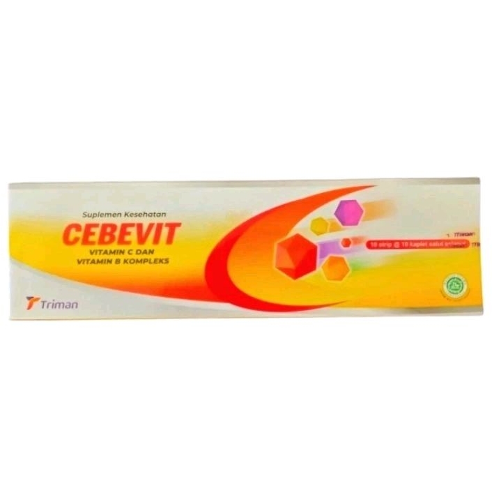 CEBEVIT - Vitamin C dan Vitamin B Kompleks (100's /Dus)