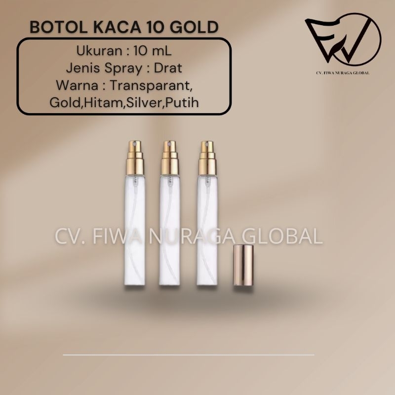 Botol kaca spray 10 ml