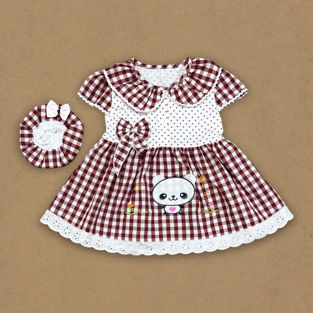 Baju Bayi Perempuan 6 12 Bulan - Baju Bayi Perempuan - Dress Bayi Perempuan 6 12 Bulan