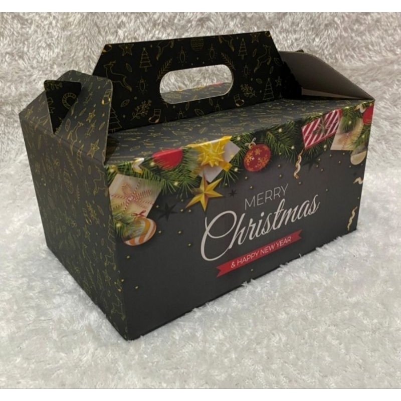KARDUS HAMPERS/BOX/JINJING (30x20x15cm) CHRISTMAS HADIAH KADO NATAL
