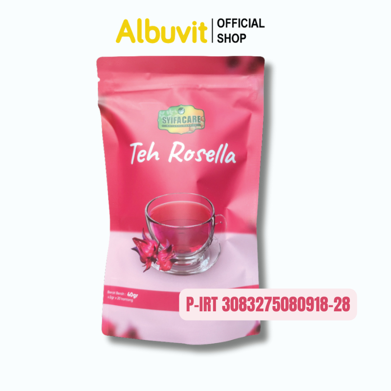 

Teh Celup Bunga Rosella Syifacare 100% Bahan Alami 20 Tea Bag