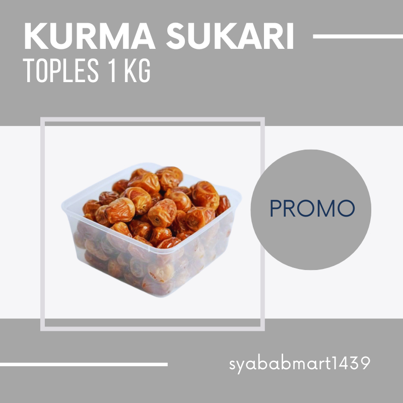 

Kurma Sukari Premium Madinah 1 Kg Sukari / Sukari Al Qossim / Oleh Oleh Haji Umroh