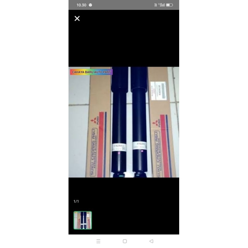 shock breaker Pajero/teriton belakang