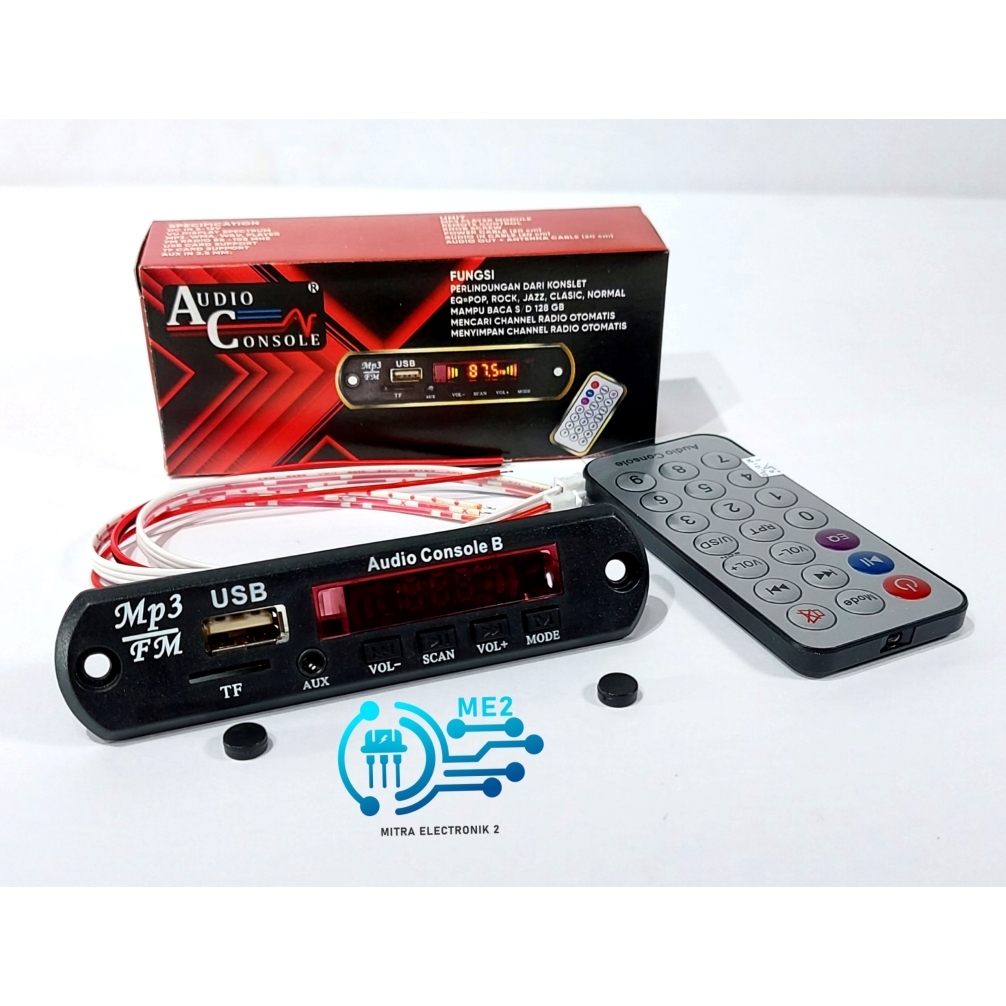 Kit Modul Amplifier MP3 Player Bluetooth Modul Speaker Audio Consule Plus fm Radio mp3 USB