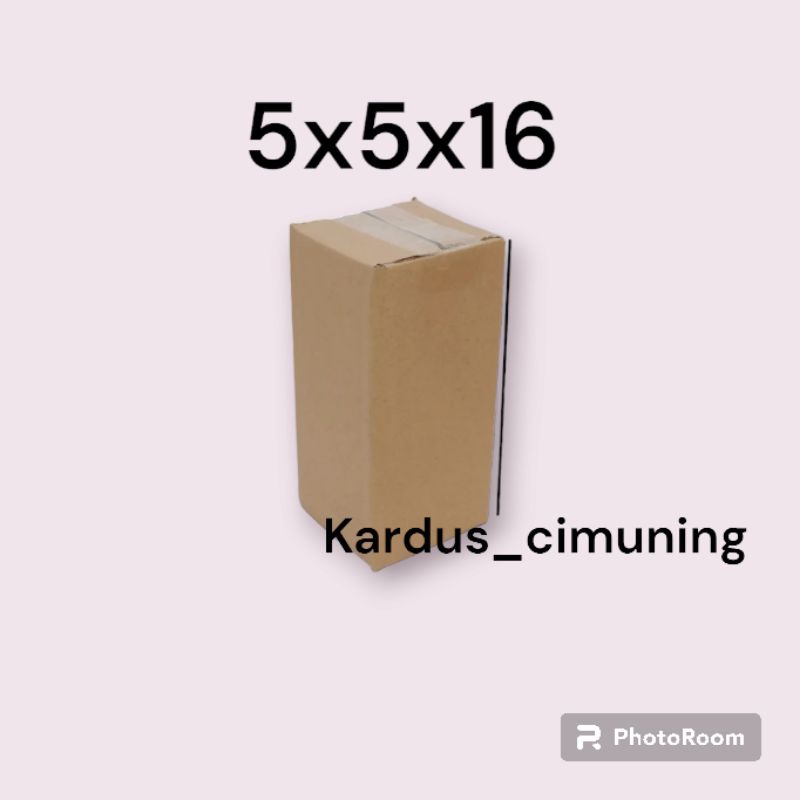 

kardus box packing 5x5x16