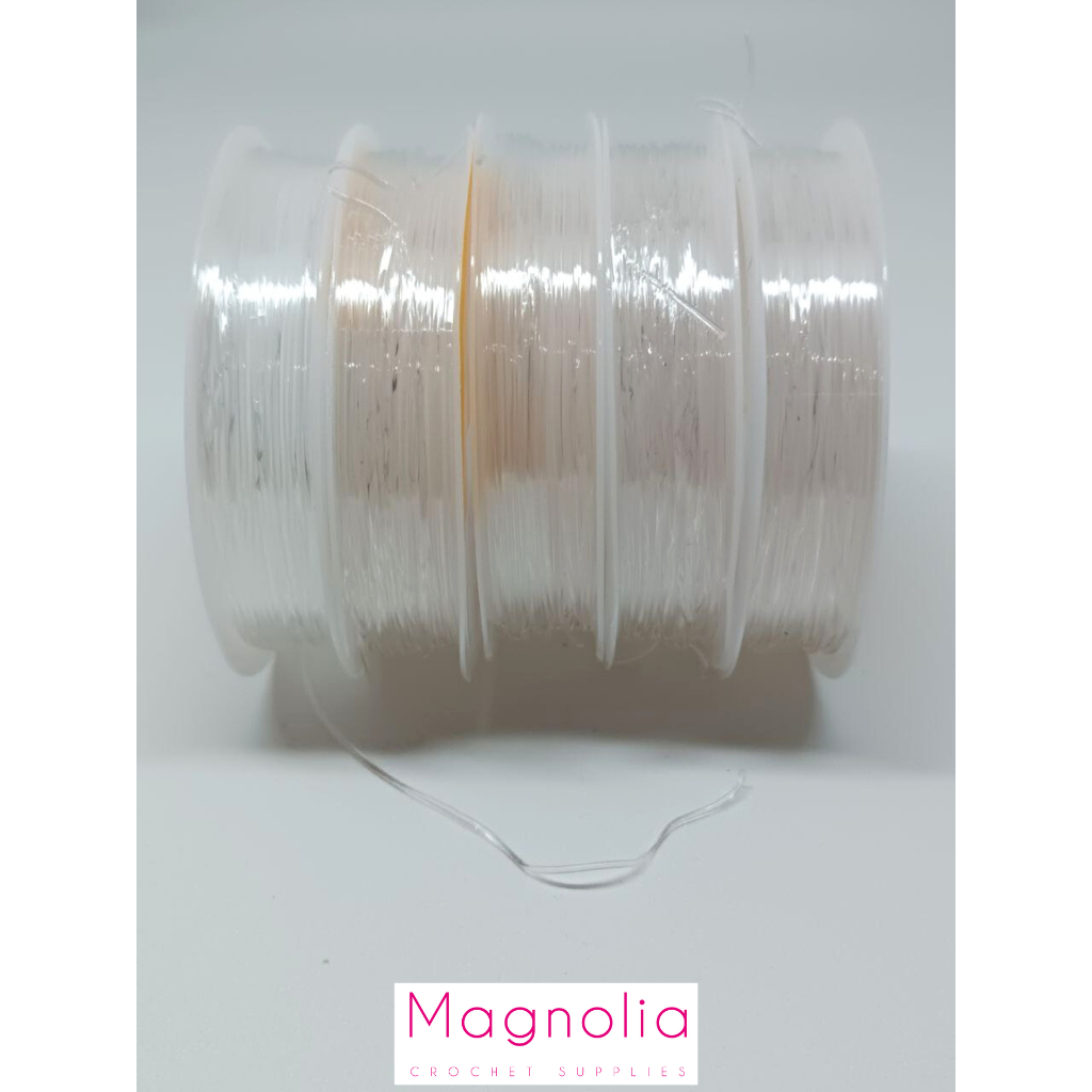 Tali karet gelang elastis 0.8mm per 1 meter