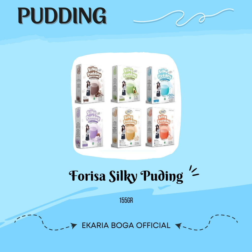 

JELLY | PUDDING | MOM'S RECIPE SILKY PUDDING | SILKY PUDDING FORISA | FORISA SILKY PUDING 155GR