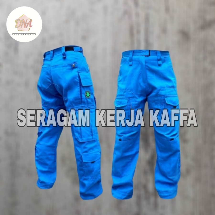 Celana PDL BIRU STABILO Panjang Tactical Celana Premium Outfoor Celana Panjang kitanica Katun Twill