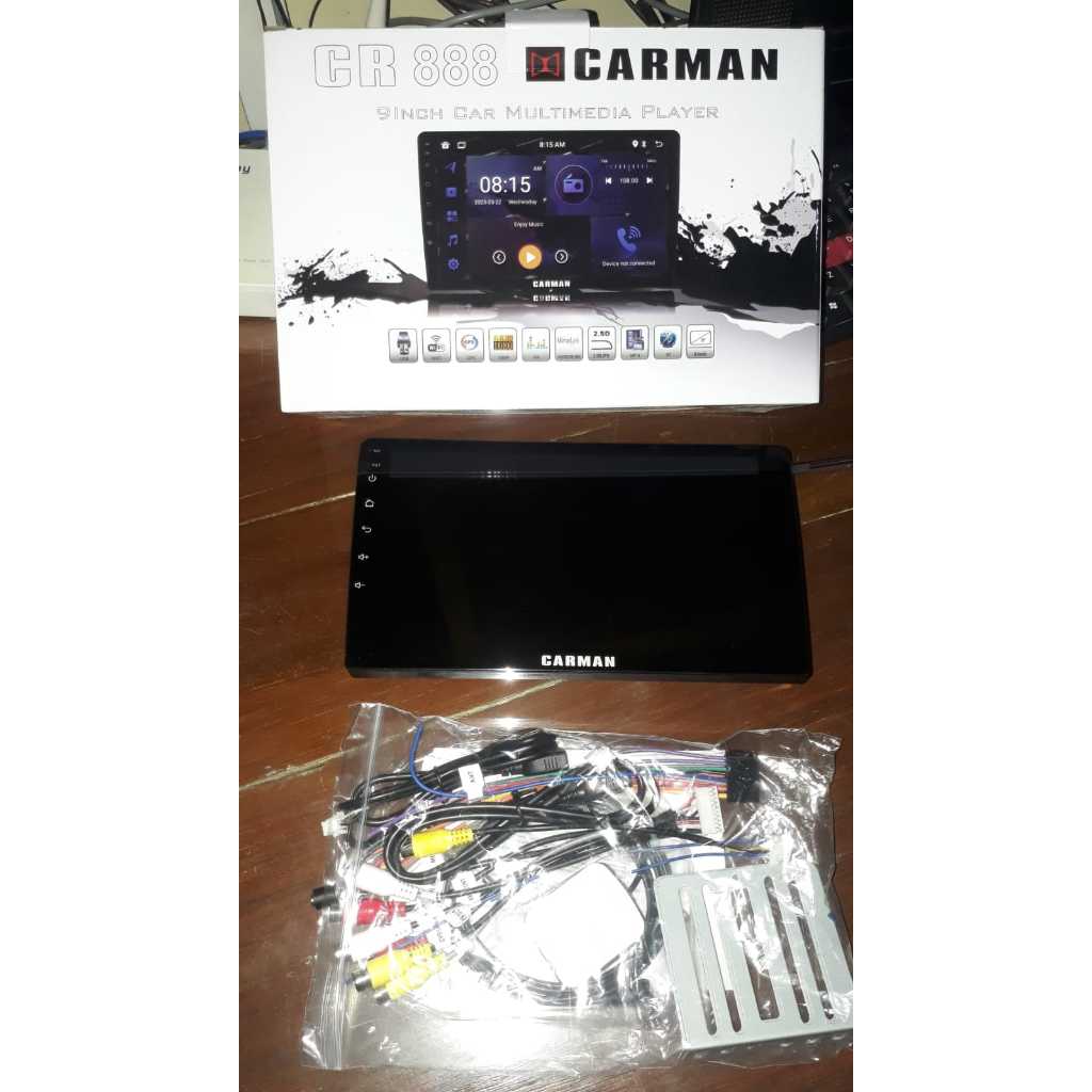 HEAD UNIT ANDROID MOBIL CARMAN CR-888 CUMBIA 9"