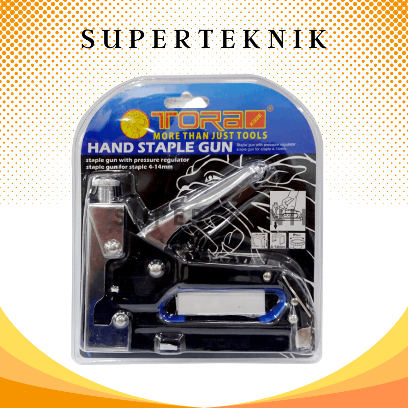 

Staples Gun Tora 3 In 1 Body Hitam Tora / Staples Gun Tembak Tracker Tora