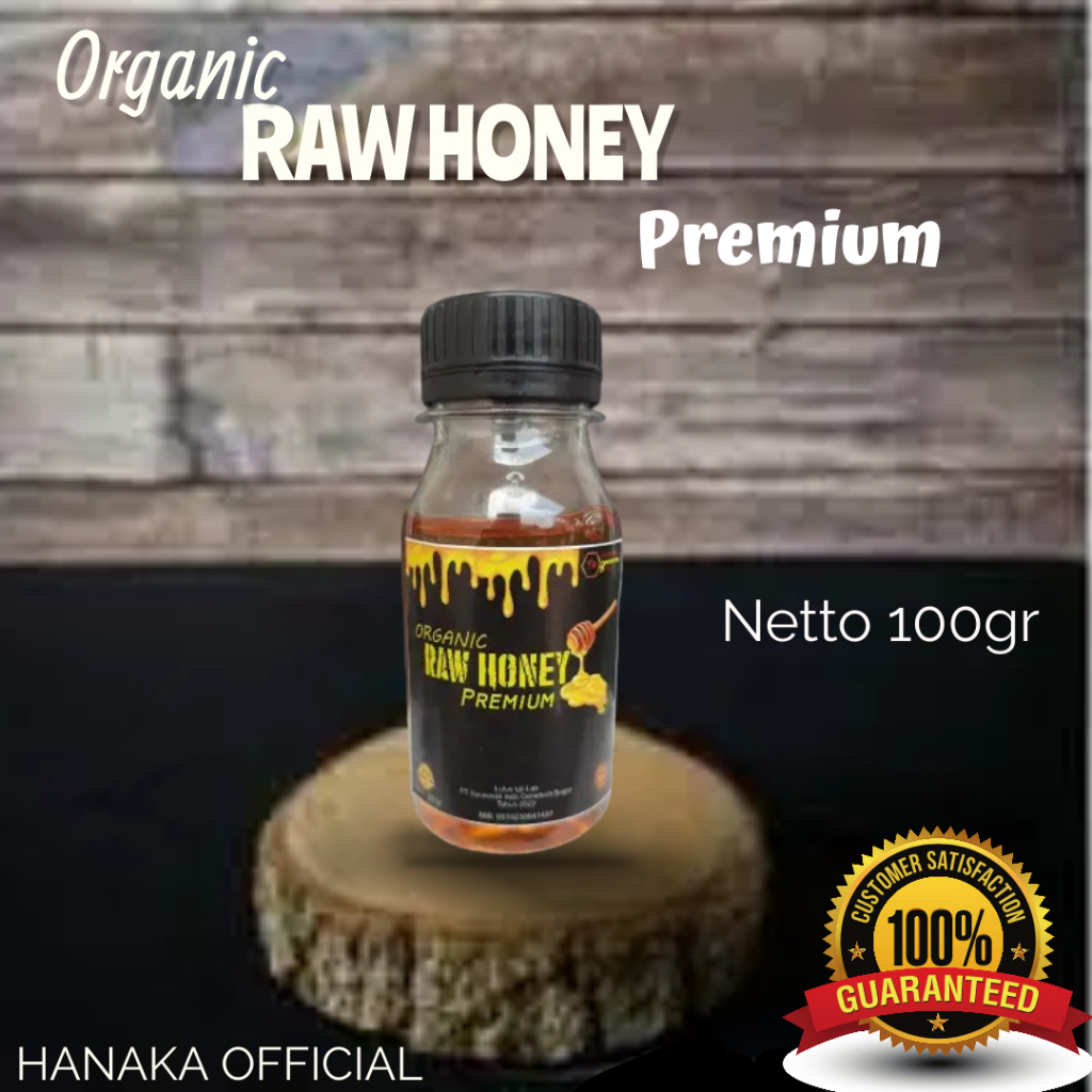 

Hanaka Organic Raw Honey Premium 100gr