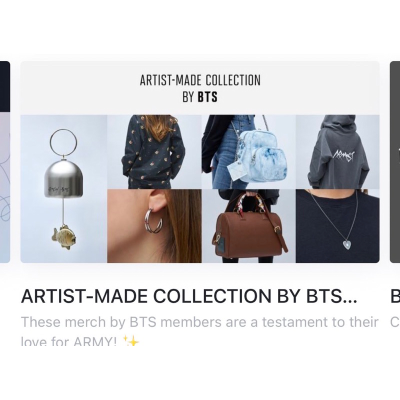 Pre-Order Artist Made Collection by BTS