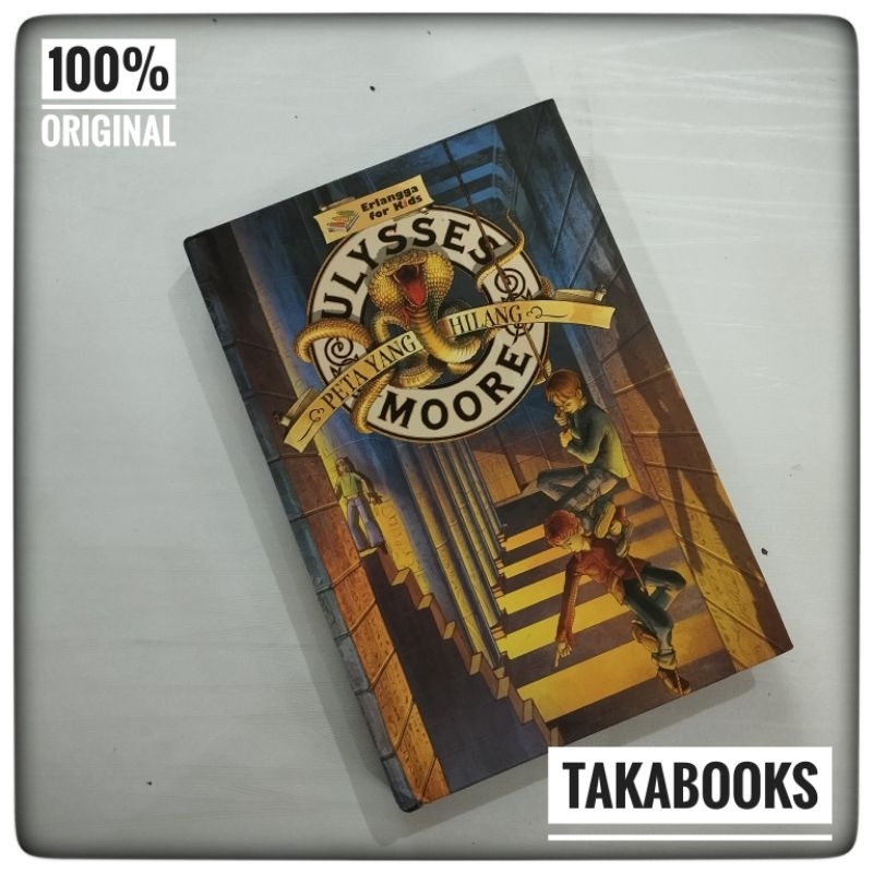 Original Buku Ulysses Moore - Peta Yang Hilang