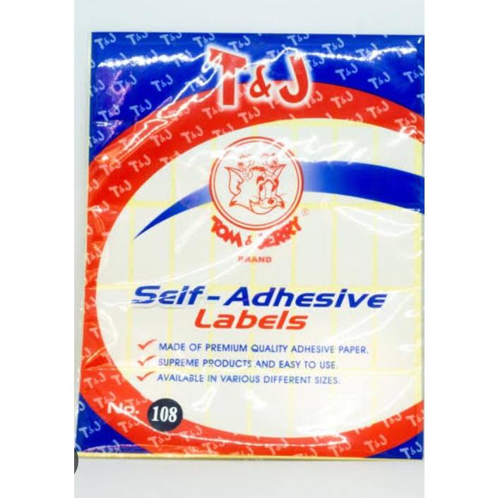 

Label TJ 108 / Label Tom and Jerry No 108