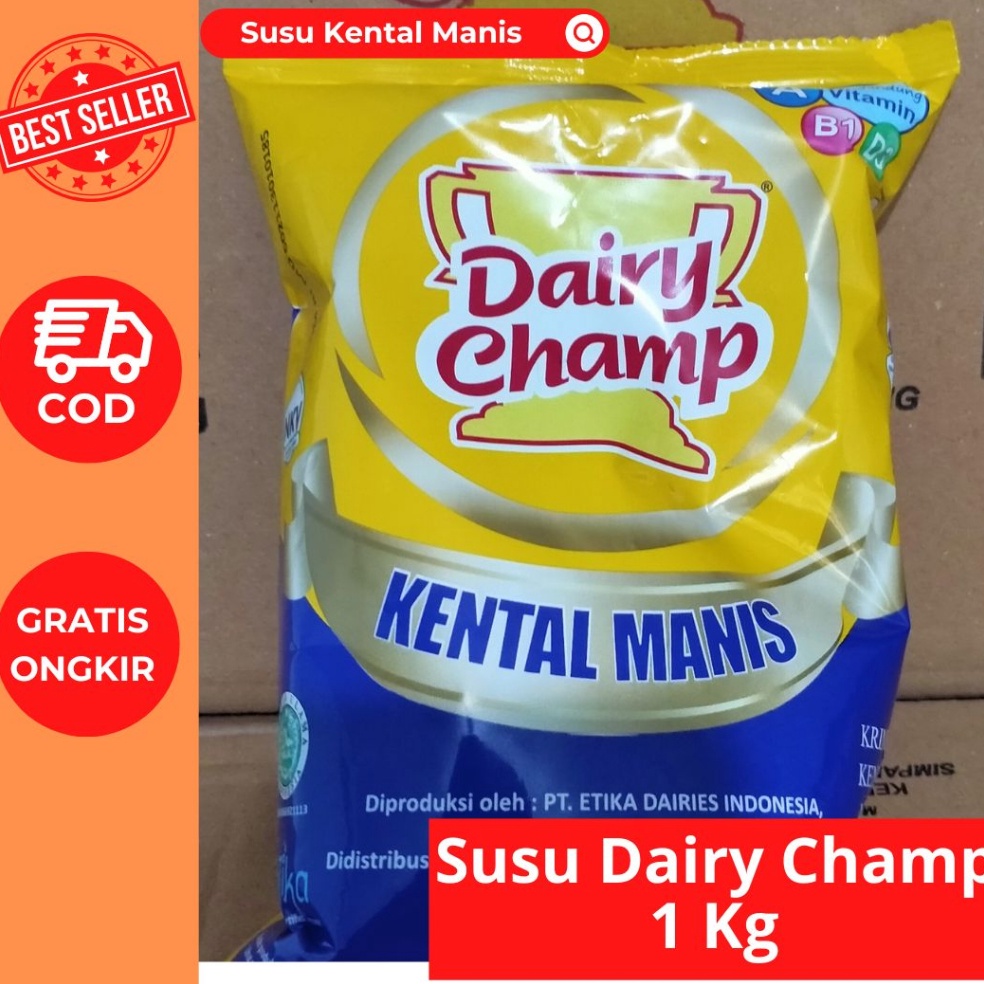 

Buru@n Beli Susu Kental Manis Dairy Champ 1Kg Susu Pilow 1Kg [198]