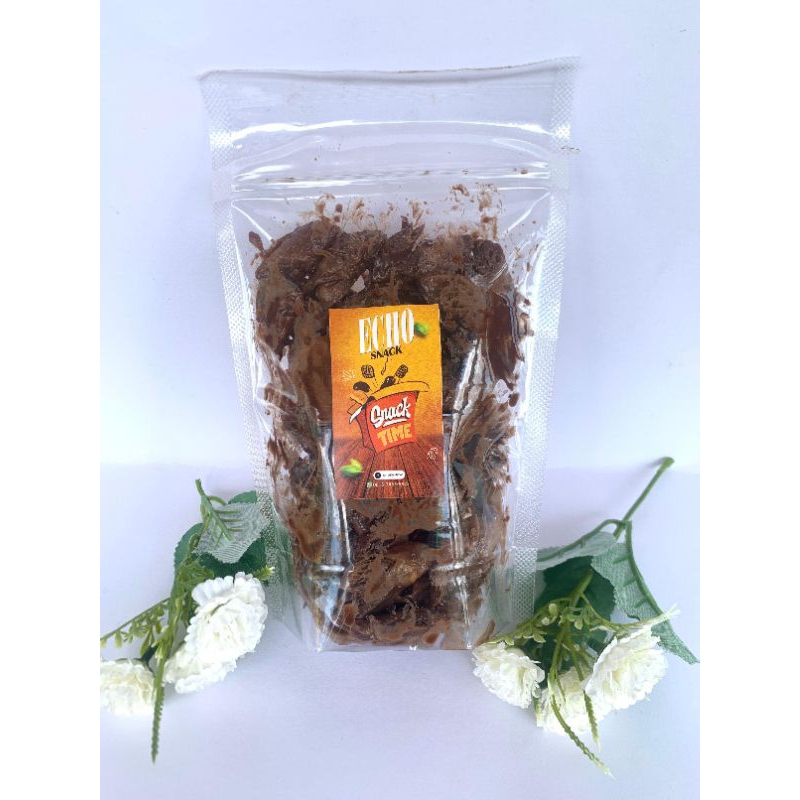 

keripik kulit lumpia coklat lumer 150gr