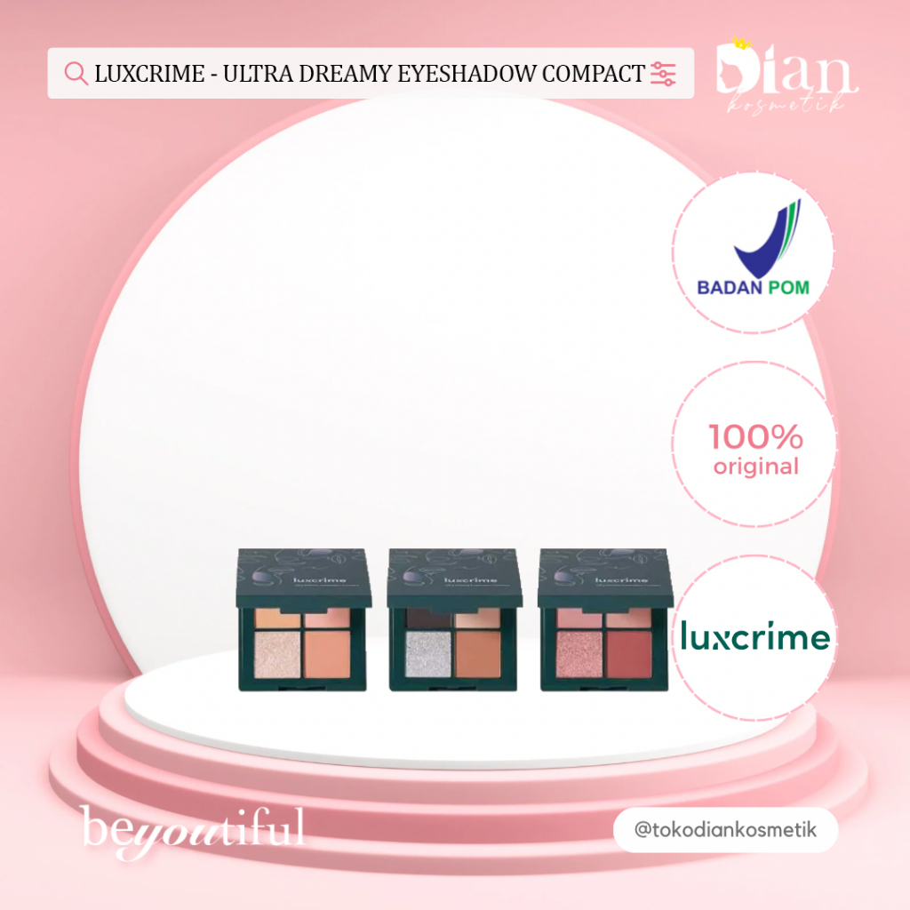 LUXCRIME - ULTRA DREAMY EYESHADOW COMPACT