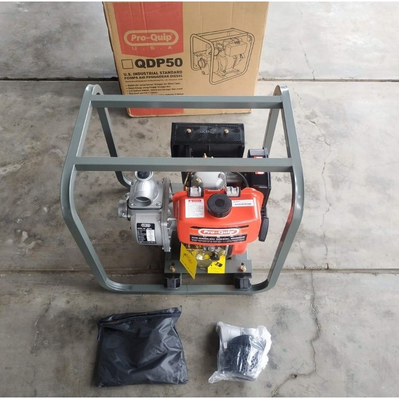 ProQuip Pro Quip QDP50 2" in inch dim Diesel Mesin Water Pump Alkon Pompa Sedot Air Sawah BBM Solar
