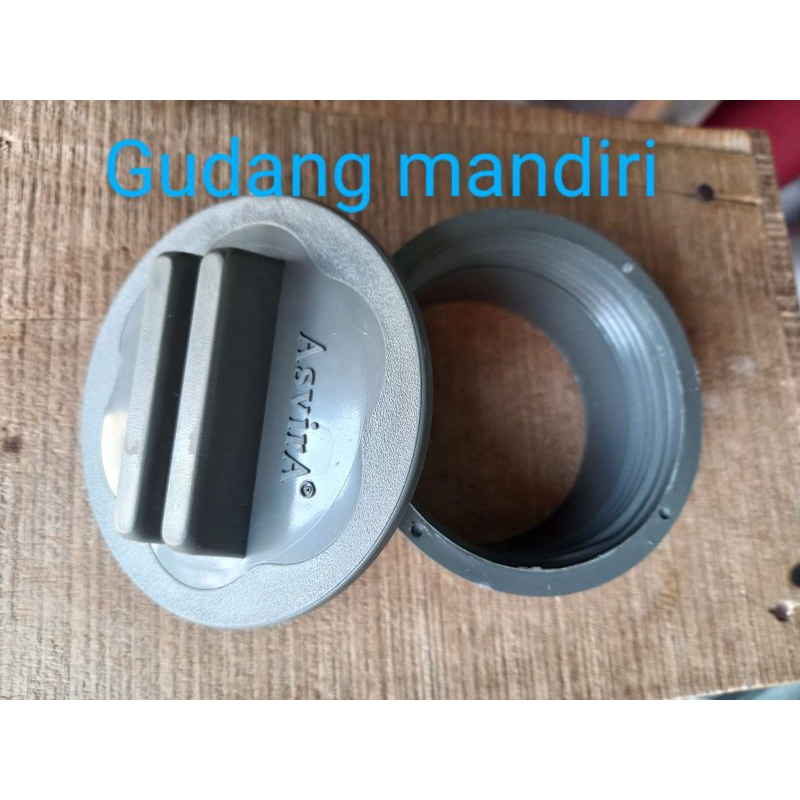 DOP DRAT 4INCH ASVIRA / TUTUP SEPTIC TANK // CLEAN OUT