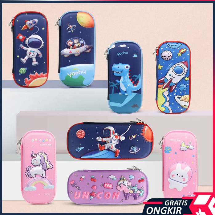 

[KODE PRODUK VD9PB4685] Gratis Ongkir - S5626 Tempat Pensil 3D Model Terbaru / Kotak Alat Tulis / Kotak Pensil / Tempat Pensil Anak Sekolah 3D Bahan EVA Anti Air