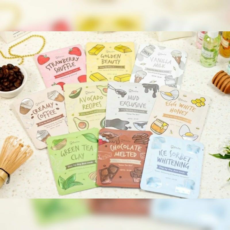 MASKER ORGANIK LEA GLORIA 20 GRAM