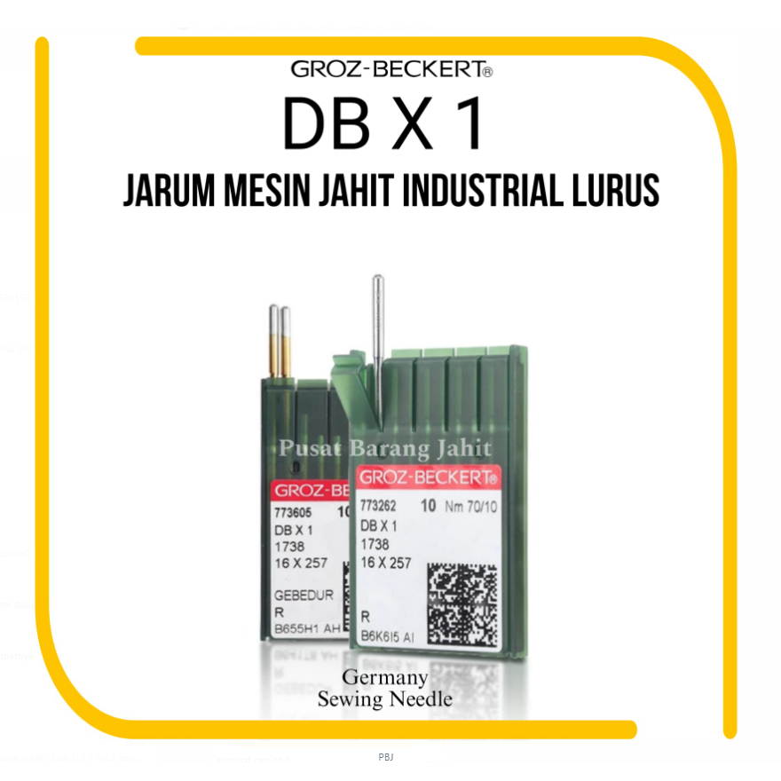 DBX1 / DB X 1 - Groz Beckert - Jarum Jahit Mesin industri