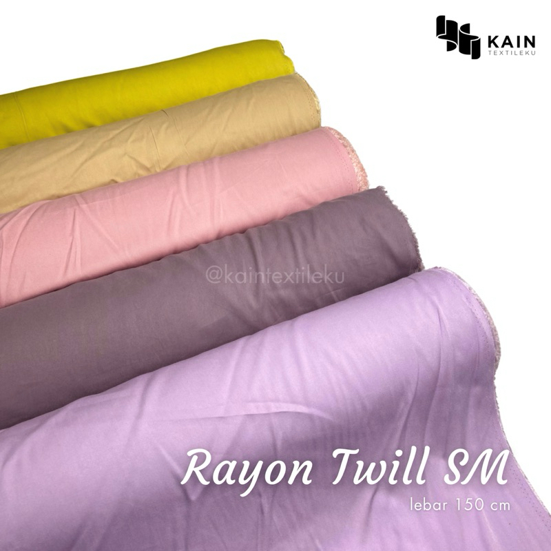 Kain Rollan Rayon Twill SM 1 rol ± 60 yard