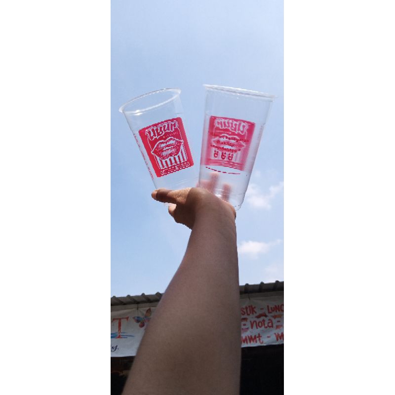 sablon cup 18oz 1000pcs