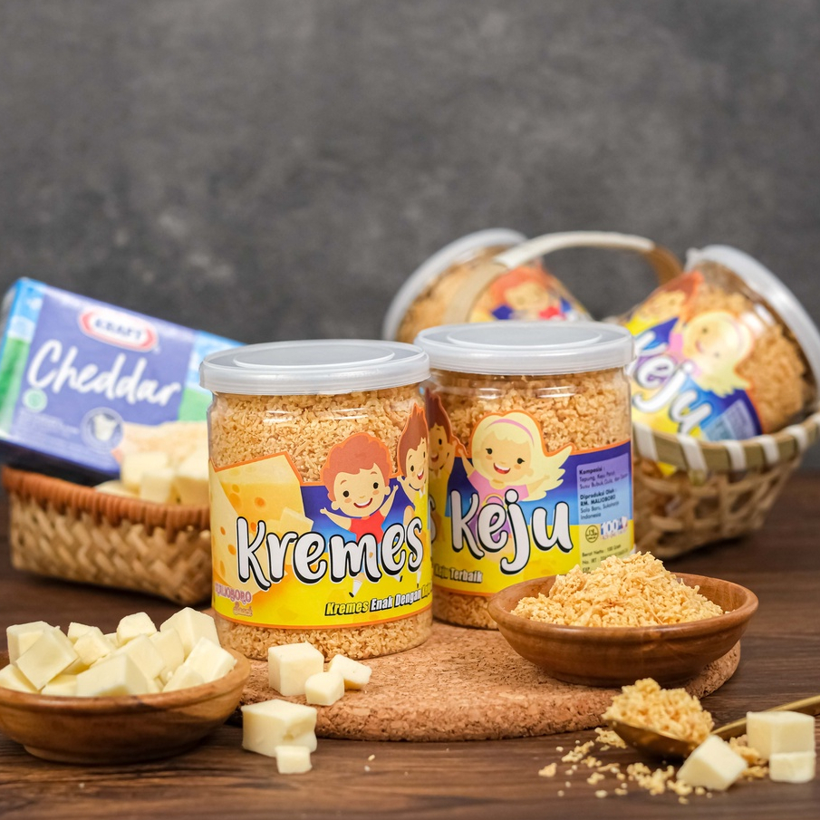 

[NEW] Kremes Keju Malioboro Kremesan Ayam Rasa Keju Asli Makanan Anak Cheese 100g