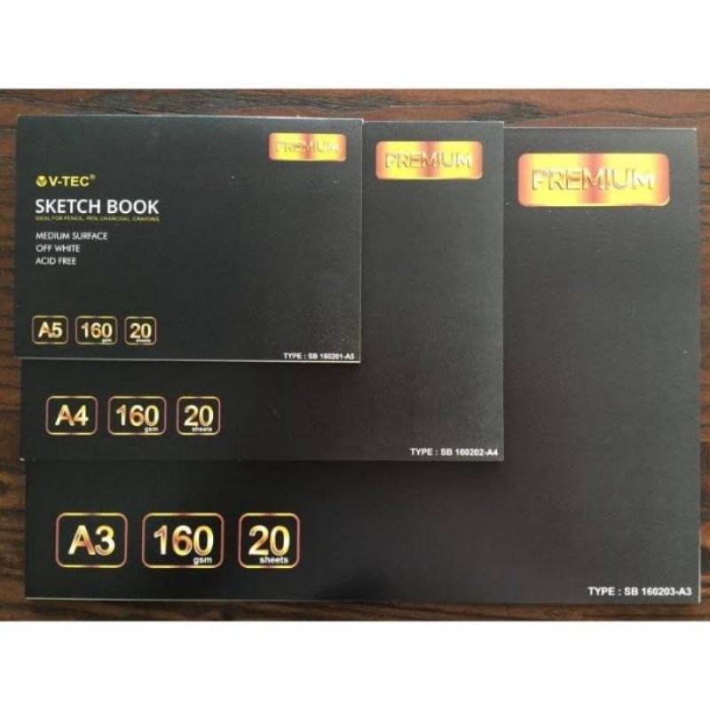 

sketch book a4 160gsm 20seets / sketch book a3 160gsm