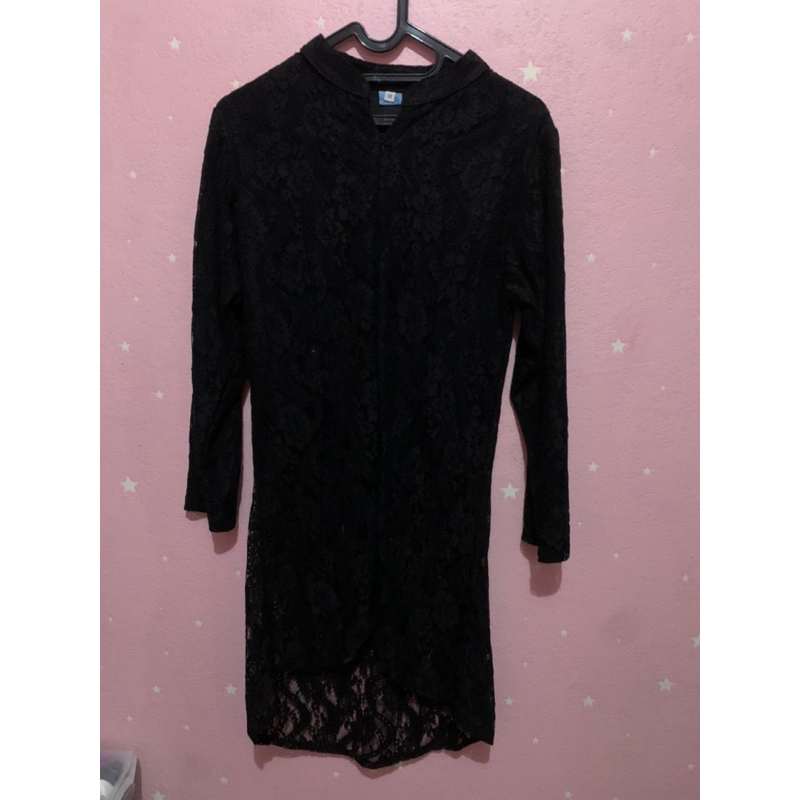 KEBAYA HITAM KUTU BARU