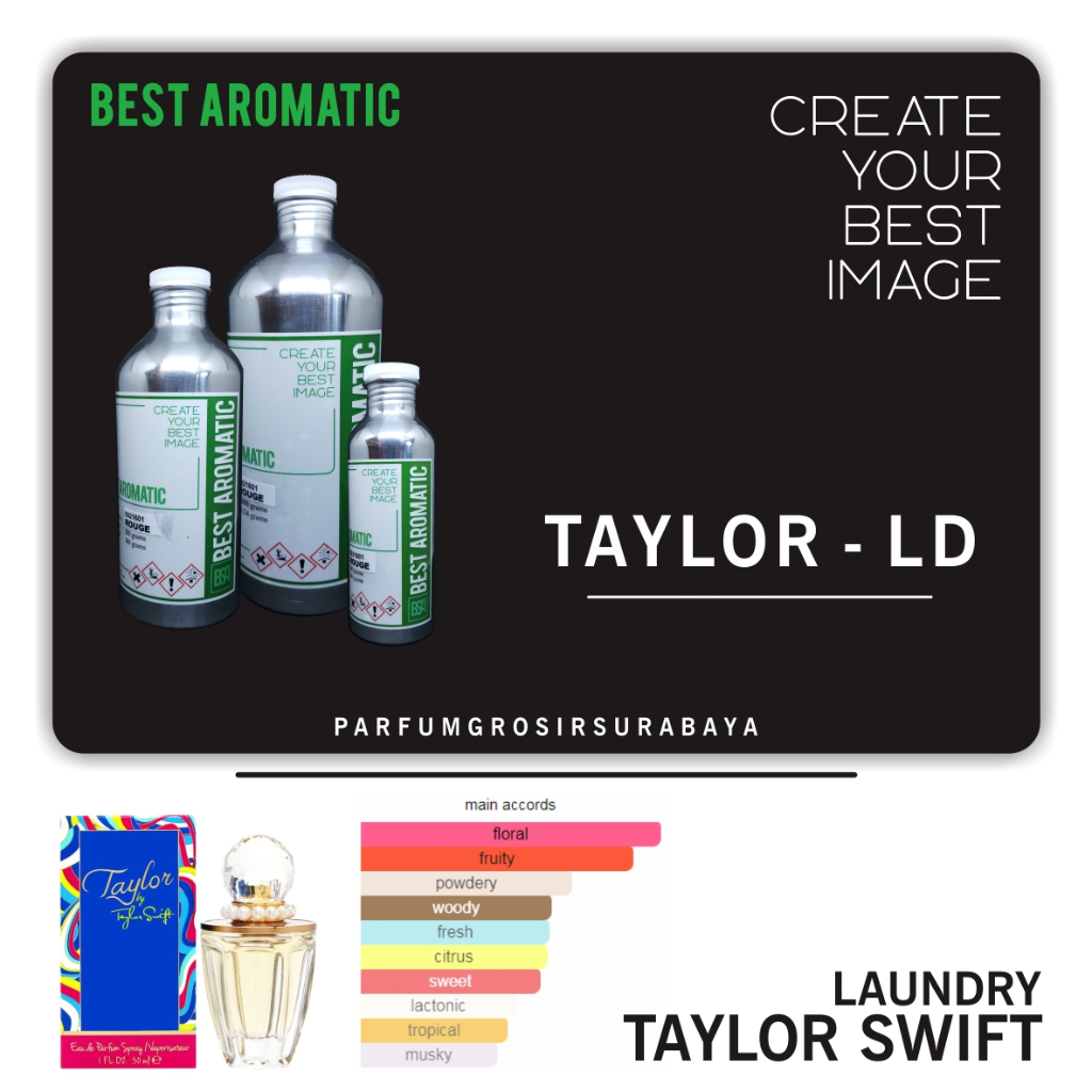 Bibit Parfum Laundry | TAYLOR - LD | Taylor Swift | Best Aromatic | 1Kg Segel