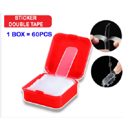 DOUBLE TIP KECIL ISI 60 DAUBLE TAPE
