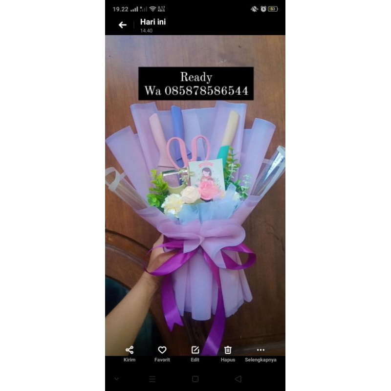 Bucket Pisau set/ Bucket kitchen Knife set 6pcs