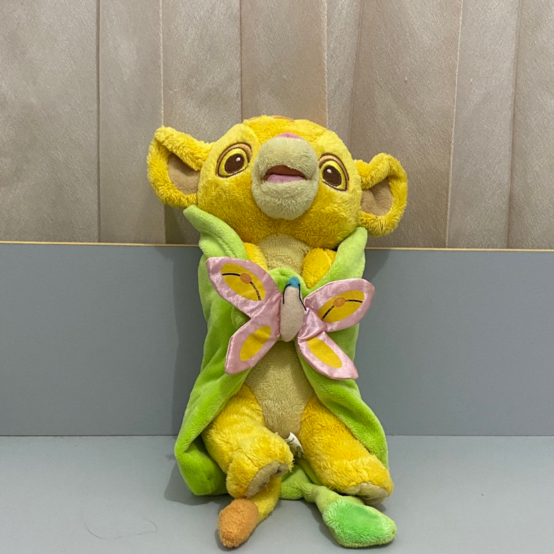 Boneka Simba bedong Original Disneyland Paris Disney