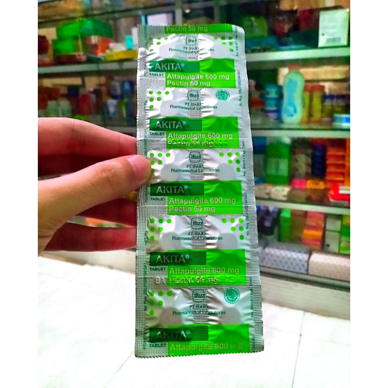 AKITA TABLET (obat diare, mencret, sakit perut, mules)