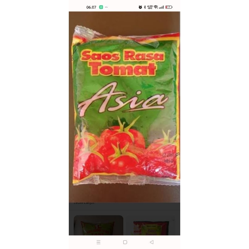 

saos tomat asia